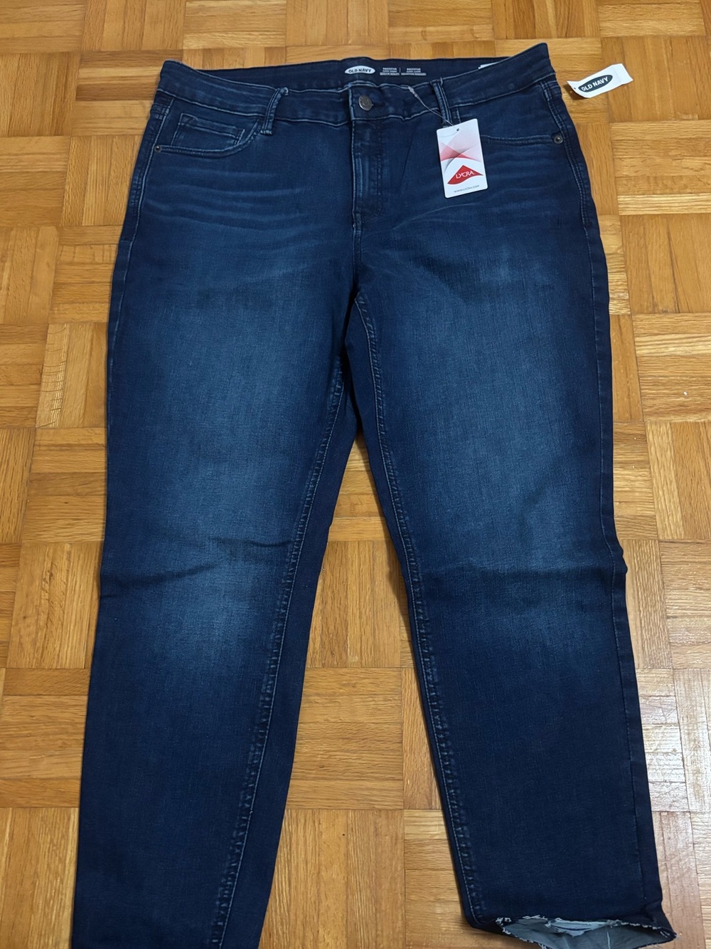 Old Navy Dark Indigo Ankle Jeans